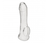 Прозрачная насадка на пенис Transparent Penis Enhancing Sleeve Extension - 15,9 см.