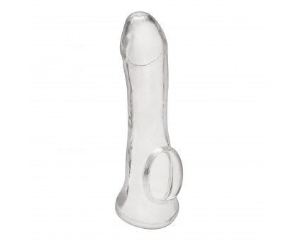 Прозрачная насадка на пенис Transparent Penis Enhancing Sleeve Extension - 15,9 см.