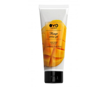 Лубрикант на водной основе OYO Aroma Gel Mango с ароматом манго - 75 мл.