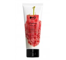 Лубрикант на водной основе OYO Aroma Gel Raspberry с ароматом малины - 75 мл.