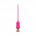 Розовый тонкий стимулятор Nipple Vibrator - 23 см.