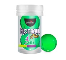 Лубрикант на силиконовой основе Hot Ball Plus с покалывающим эффектом (2 шарика по 3 гр.)