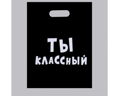 Пакет «Ты классный» - 31 х 40 см.