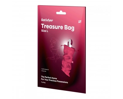 Розовый мешочек для хранения игрушек Treasure Bag L