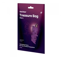 Фиолетовый мешочек для хранения игрушек Treasure Bag L