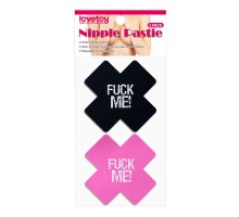 Набор из 2 пар пэстисов Cross Pattern Nipple Pasties