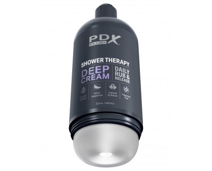 Мастурбатор в бутылке Shower Therapy Deep Cream