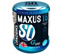 Презервативы Maxus G spot с двойной спиралью - 15 шт.