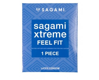 Презерватив Sagami Xtreme Feel Fit 3D - 1 шт.