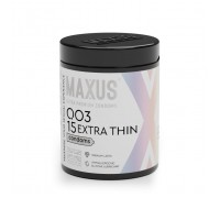 Экстремально тонкие презервативы MAXUS 003 Extra Thin - 15 шт.