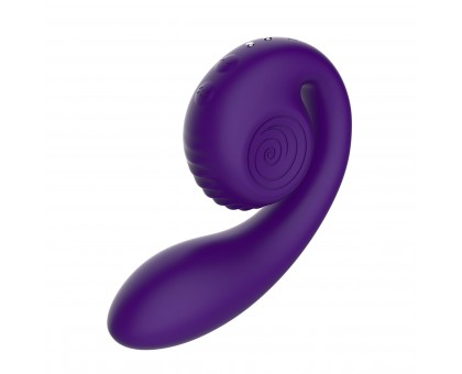 Фиолетовый вибромассажёр SVibe Gizi