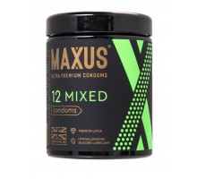 Презервативы MAXUS Mixed - 12 шт.