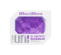 Фиолетовый мастурбатор-стимулятор Tenga Uni Amethyst