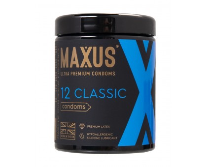 Классические презервативы MAXUS Classic - 12 шт.