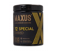 Презервативы с точками и рёбрами MAXUS Special - 12 шт.