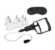 Набор из 6 вакуумных банок с насосом Erotic Suction Cupping Set