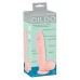 Реалистичный фаллоимитатор с чуть зауженной головкой Medical Silicone Dildo - 21 см.