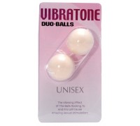 Молочные вагинальные шарики Vibratone DUO-BALLS