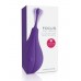 Фиолетовый вибростимулятор Focus Sonic Vibrator с 3 насадками