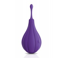 Фиолетовый вибростимулятор Focus Sonic Vibrator с 3 насадками