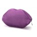 Фиолетовая микрофибровая подушка для любви Kiss Wedge