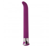 Фиолетовый вибратор 10-Function Risque G Vibes - 14,5 см.