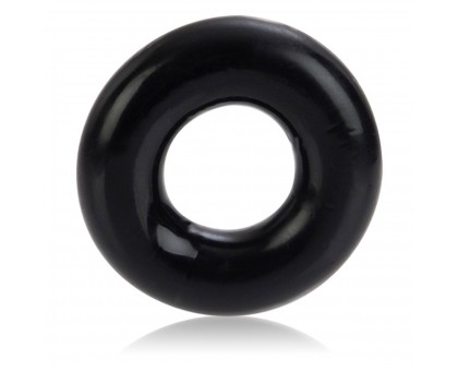 Черное эрекционное кольцо Rock Star Ring