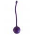 Фиолетовый металлический шарик в силиконовой оболочке