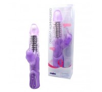 Вибратор с клиторальным стимулятором Premium Range Dream7 Hummingbird - 22 см.