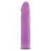 Фиолетовый страпон Deluxe Silicone Strap On 8 Inch - 20 см.