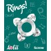 Прозрачное эрекционное кольцо Rings Screw