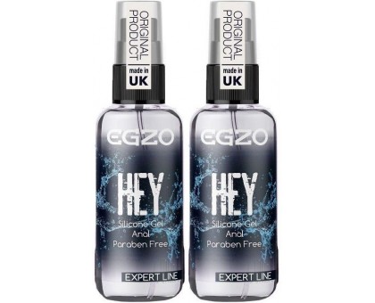 Набор анальных смазок на силиконовой основе Egzo Hey Expert Line - 2 х 50 мл.