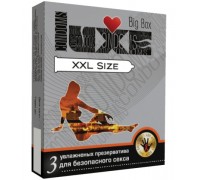 Презервативы большого размера LUXE Big Box XXL size - 3 шт.