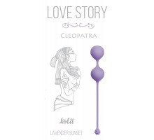 Сиреневые вагинальные шарики Cleopatra Lavender Sunset