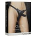 Чёрный страпон Pleasure Strap-On - 14,5 см.