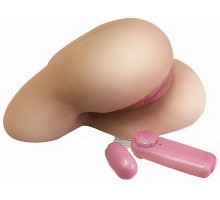 Реалистичная вагина с выносным пультом управления вибрацией 