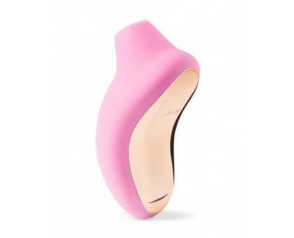 Розовый звуковой массажер клитора Sona Cruise - 11,5 см.