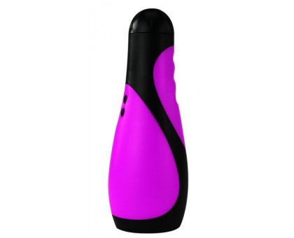 Фиолетовый мастурбатор с вибрацией