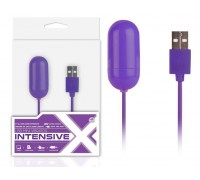 Большео фиолетовое виброяйцо, работающее от USB