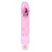 Розовый вибратор Glitters Boy - 26,5 см.