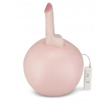 Надувной секс-мяч с реалистичным вибратором