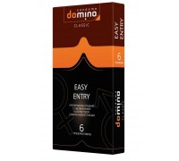 Презервативы с увеличенным количеством смазки DOMINO Classic Easy Entry - 6 шт.