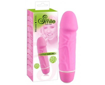 Миниатюрный вибратор Mini Little Darling - 12,5 см.
