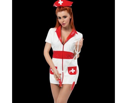 Костюм медсестры с красным чепчиком