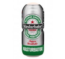 Стилизованный под пивную банку мастурбатор-вагина Vagina Beer Masturbator