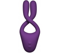 Фиолетовый вибростимулятор Bendable Multi Erogenous Zone Massager with Remote