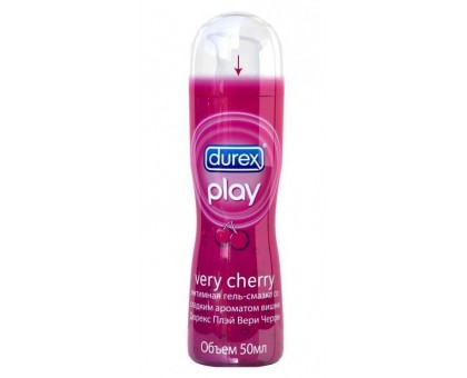 Интимная гель-смазка DUREX Play Very Cherry с ароматом вишни - 50 мл.