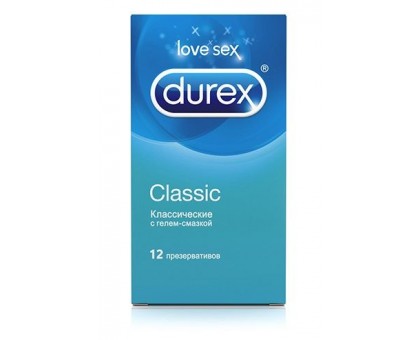 Классические презервативы Durex Classic - 12 шт.