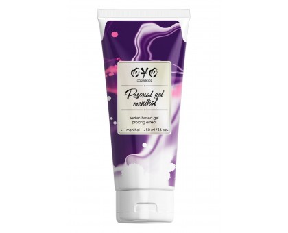 Интимная смазка на водной основе с пролонгирующим эффектом OYO Personal Gel Menthol - 50 мл.