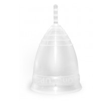 Прозрачная менструальная чаша OneCUP Sport - размер L